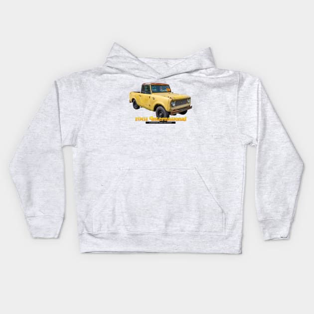 1961 International Harvester Scout 80 Pickup Kids Hoodie by Gestalt Imagery